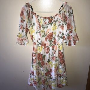 Off the Shoulder Mini Dress